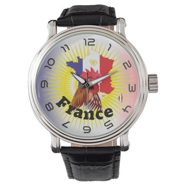 Fankreich - Frankreich Armbanduhr (Vorderseite)