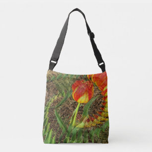 Fanned Tulip...... Tragetaschen Mit Langen Trägern