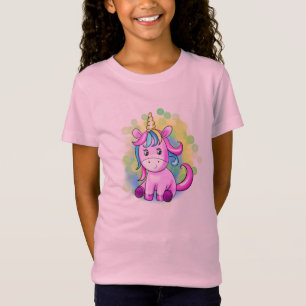 Fanny Cartoon unicorn T-Shirt