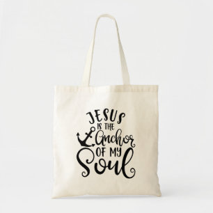 Fanny Christliches Design Jesus ist der Anker mein Tragetasche
