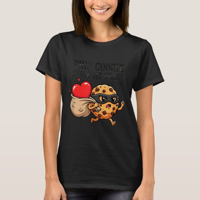 Fanny Cookie Day National Chocolate Chip Designer  T-Shirt (Vorderseite)