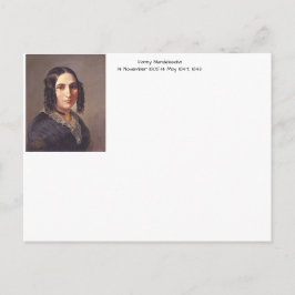Fanny Mendelssohn, 1842 Postkarte