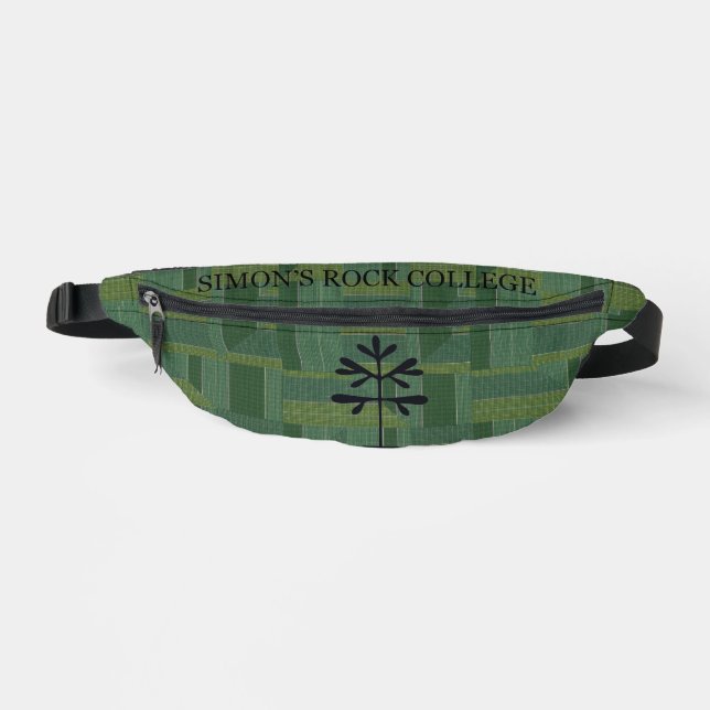 Fanny Pack Bag in Grün Bauchtasche (Vorderseite)