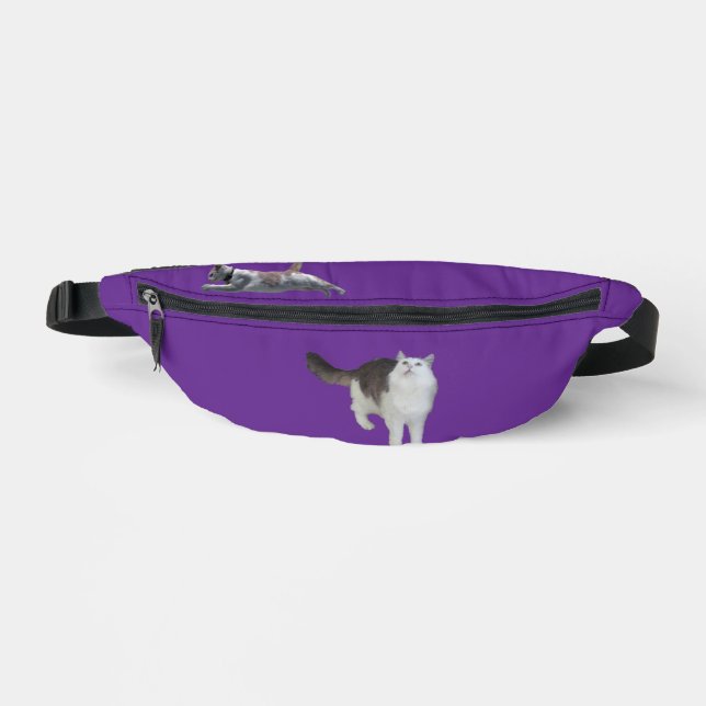 Fanny Pack - Betroffene Katze Bauchtasche (Vorderseite)