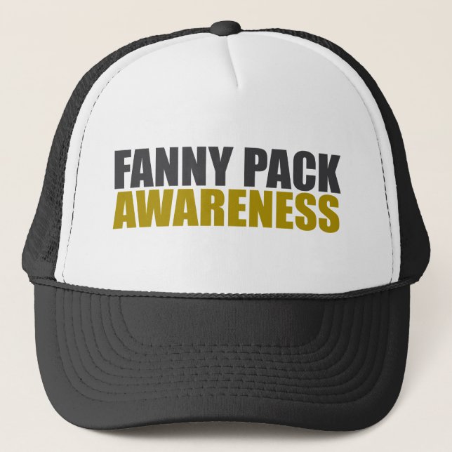Fannysatzbewusstsein Truckerkappe (Vorderseite)