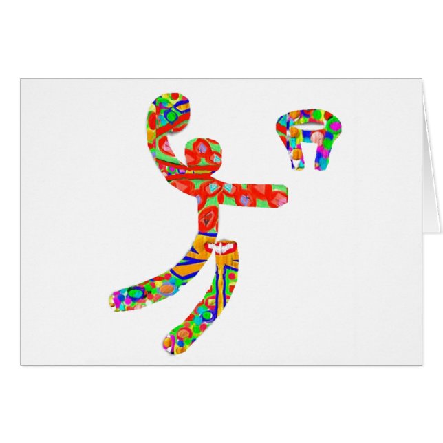 Fans des Basketball-Korb-Balls (Vorderseite (Horizontal))