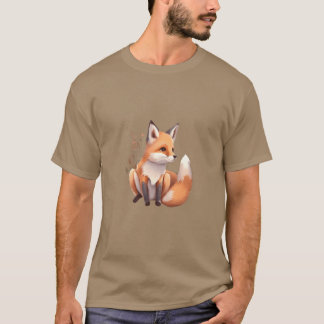 Fans Wilder Tiere Süße Vulpes Tierliebhaber Freund T-Shirt