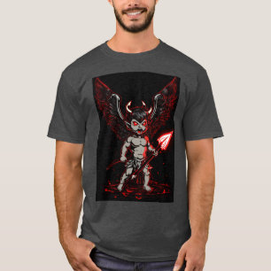 Fansi fansi zornig schwarz rotes Design T-Shirt