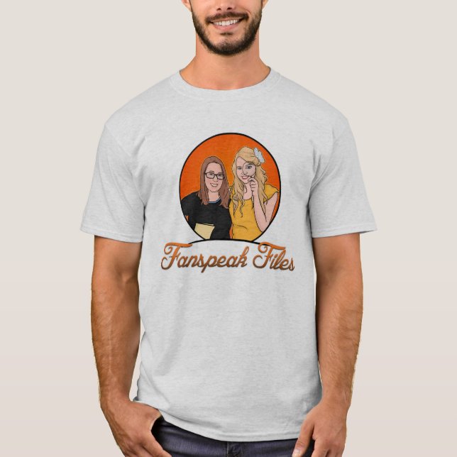 Fanspeak archiviert Logo T-Shirt-Männer T-Shirt (Vorderseite)