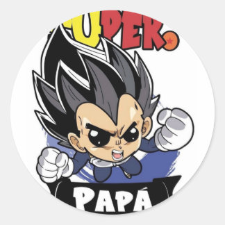 fantacîa del  hêroe de mi infancia runder aufkleber