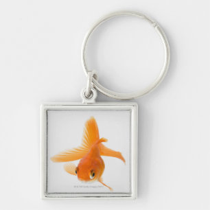 Fantail-Goldfisch (Carassius auratus) Schlüsselanhänger