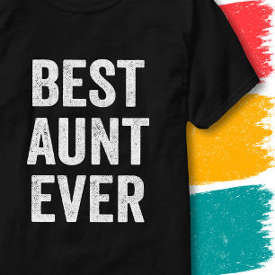 Fantante Tante Retro-Vintage-Grafik Beste Tante Al T-Shirt