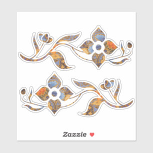 Fantasia Batik Blume Sticker