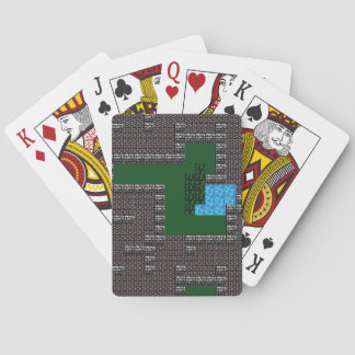 Fantasie-Abenteuer-Kerker-Karte Spielkarten