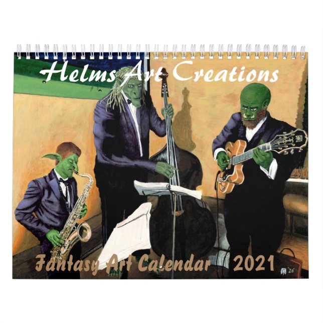 Fantasie Art 2021 Kalender (Titelbild)