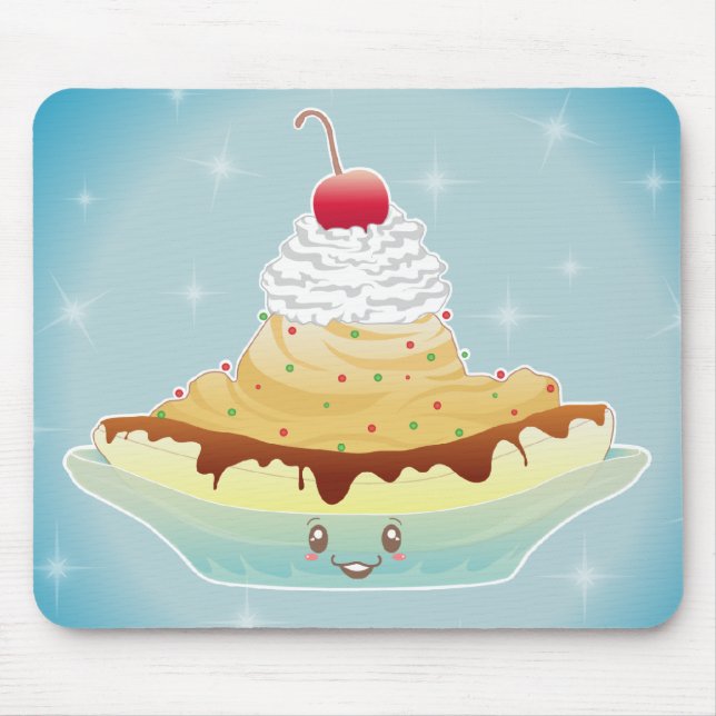 Fantasie bananasplit mousepad (Vorne)