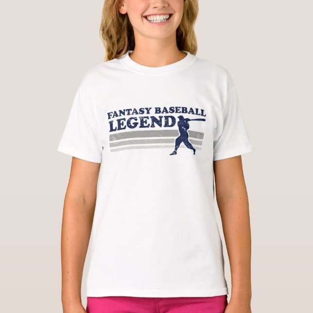 Fantasie-Baseball-Legenden-T - Shirt (Vorderseite)