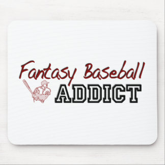 Fantasie-Baseball-Süchtiger Mousepad