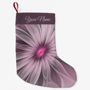 Fantasie-Blumen-Abstrakt-Pflaume-Blumen-Fraktal-Na Kleiner Weihnachtsstrumpf