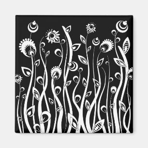 Fantasie-Blumen Magnet