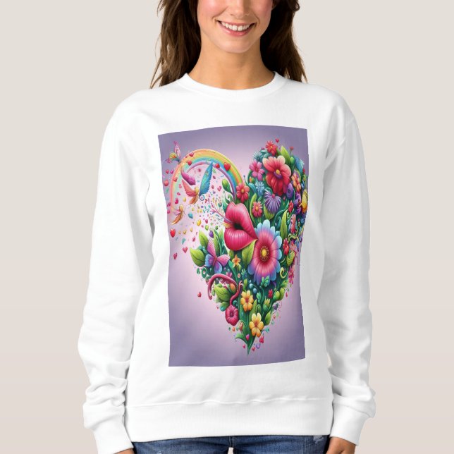 Fantasie der verzauberten Blossom Sweatshirt (Vorderseite)