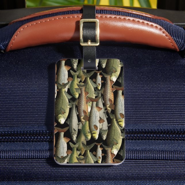 Fantasie des Fisherman Gepäckanhänger (Vorderseite Insitu 2)