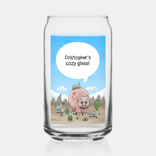 Fantasie-Dinosaurier Dosenglas