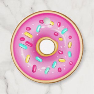 Fantasie-Einhorn-Donut-Mädchen-Geburtstag Geschenkanhänger