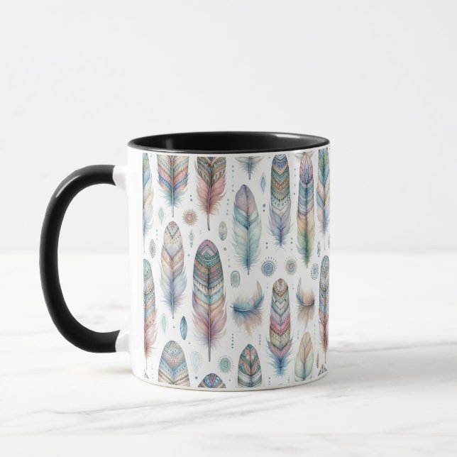 Fantasie-Feder Tasse (Links)