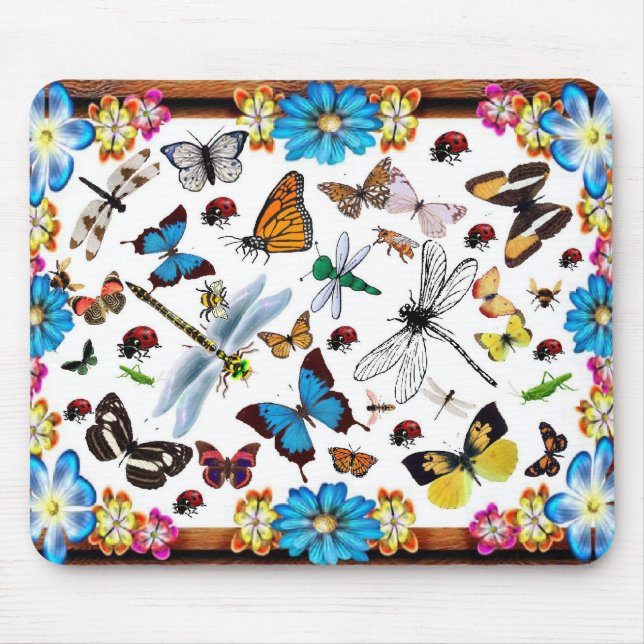 Fantasie-Felder Mousepad (Vorne)