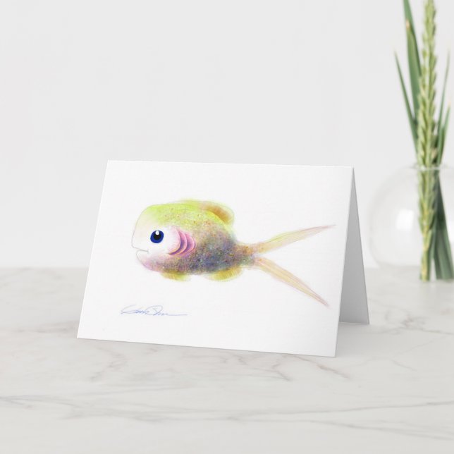Fantasie-Fische: Gilly Karte (Vorderseite)