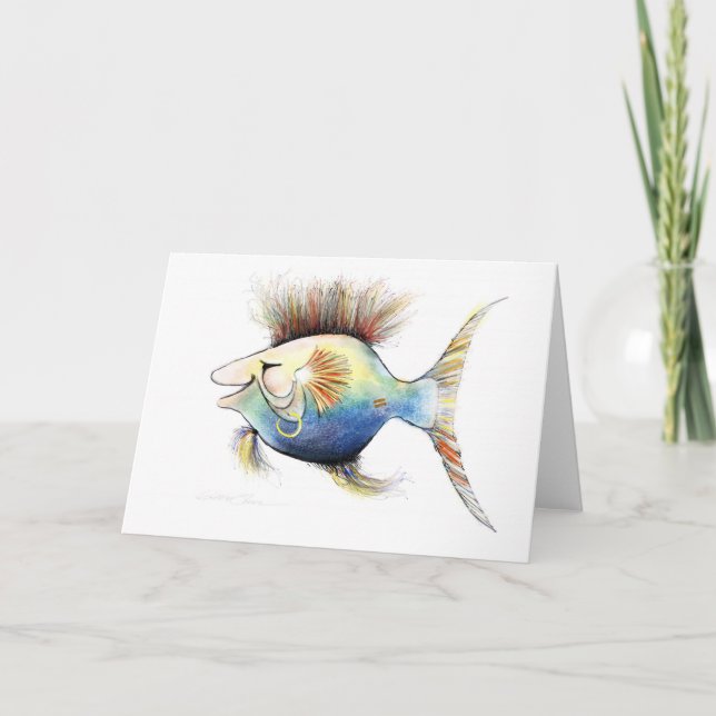 Fantasie-Fische: Kabeljau Stewart Karte (Vorderseite)