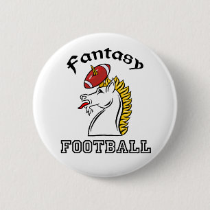 Fantasie-Fußball Button