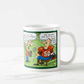 Fantasie-Fußball-Cartoon Kaffeetasse