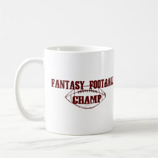 Fantasie-Fußball-Champion Kaffeetasse