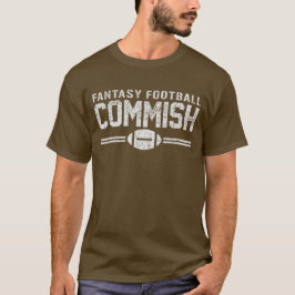 Fantasie-Fußball Commish T-Shirt