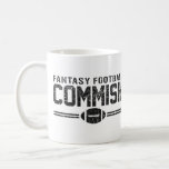 Fantasie-Fußball Commish Tasse<br><div class="desc">Seien Sie,  Fantasiefußballbeauftragter stolz.  Sie handhaben diese Fantasiefußballliga wie niemanden Geschäft. Es ist ein undankbarer Job,  aber jemand muss ihn tun!  He möglicherweise gewinnen Sie sogar die Meisterschaft ein Jahr. Aber ich bezweifele es.</div>