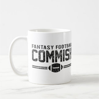 Fantasie-Fußball Commish Tasse