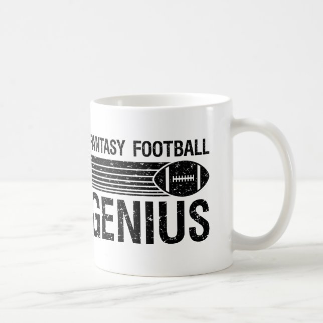 Fantasie-Fußball-Genie 1 Kaffeetasse (Rechts)