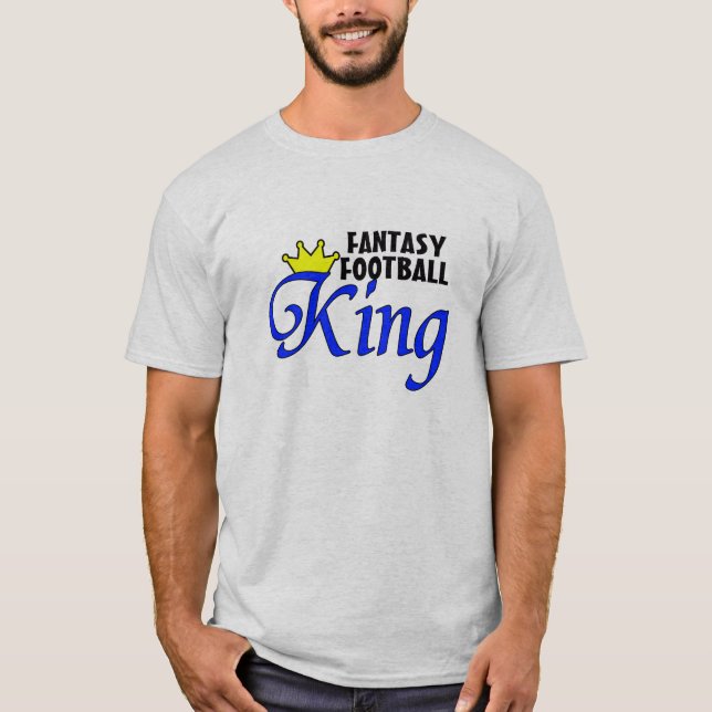 Fantasie-Fußball-König T-Shirt (Vorderseite)
