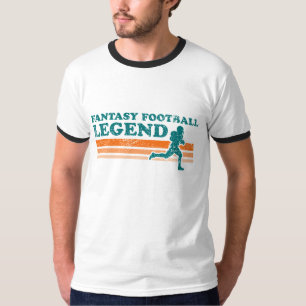 Fantasie-Fußball-Legenden-T - Shirt