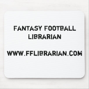 Fantasie-Fußball Librarianwww.fflibrarian.com Mousepad