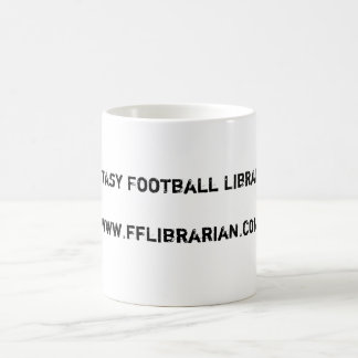 Fantasie-Fußball Librarianwww.fflibrarian.com Tasse