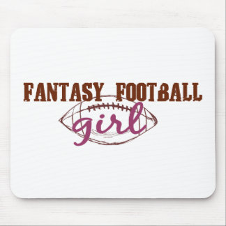 Fantasie-Fußball-Mädchen Mousepad