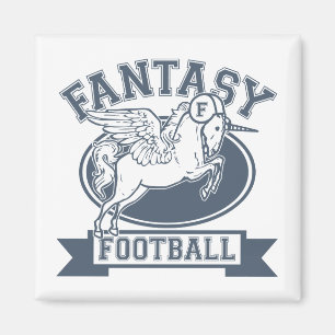 Fantasie-Fußball Magnet