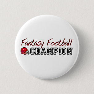 Fantasie-Fußball-Meister Button