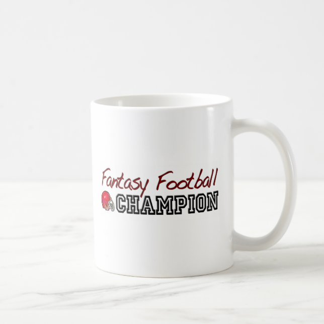 Fantasie-Fußball-Meister Kaffeetasse (Rechts)