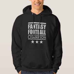 Fantasie-Fußball-Meister-Sterne Hoodie