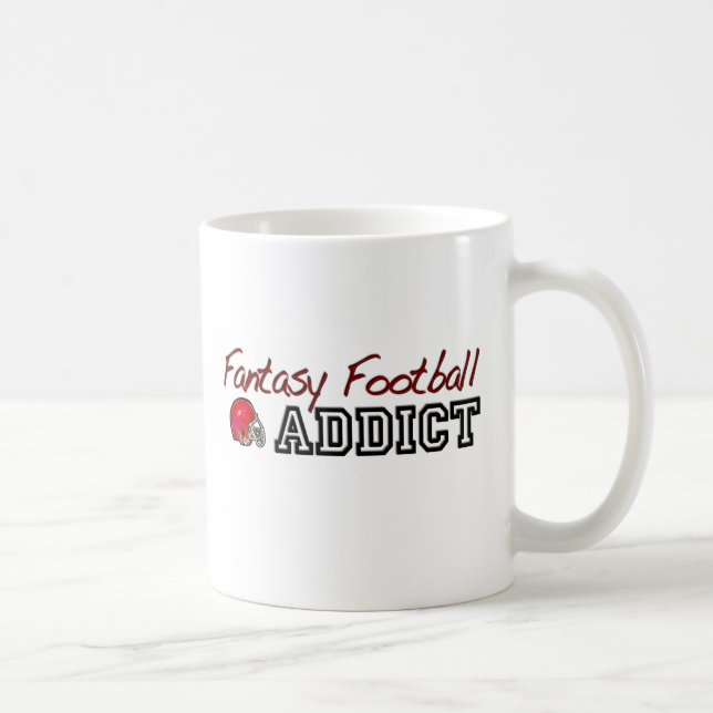Fantasie-Fußball-Süchtiger Kaffeetasse (Rechts)