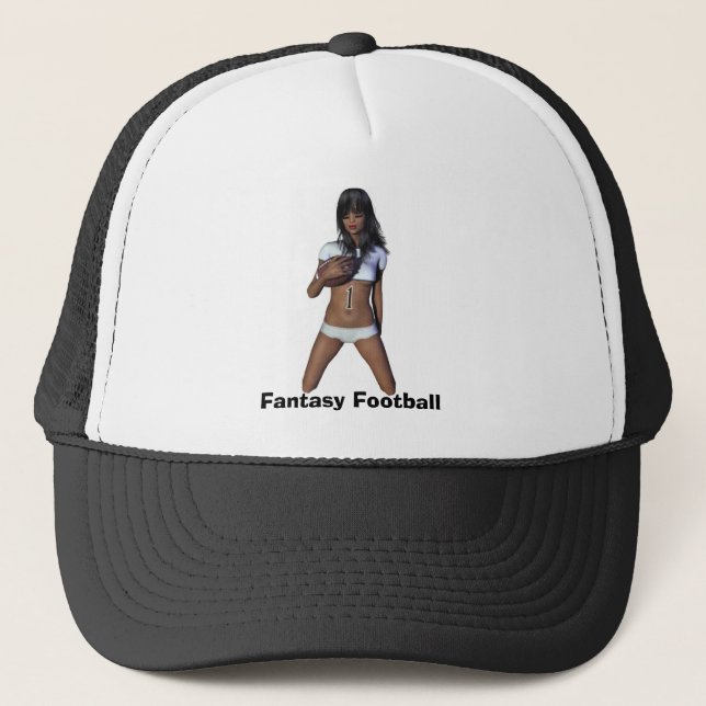 Fantasie-Fußball Truckerkappe (Vorderseite)